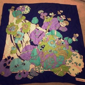 Vintage Christian Dior 100% Silk  Scarf